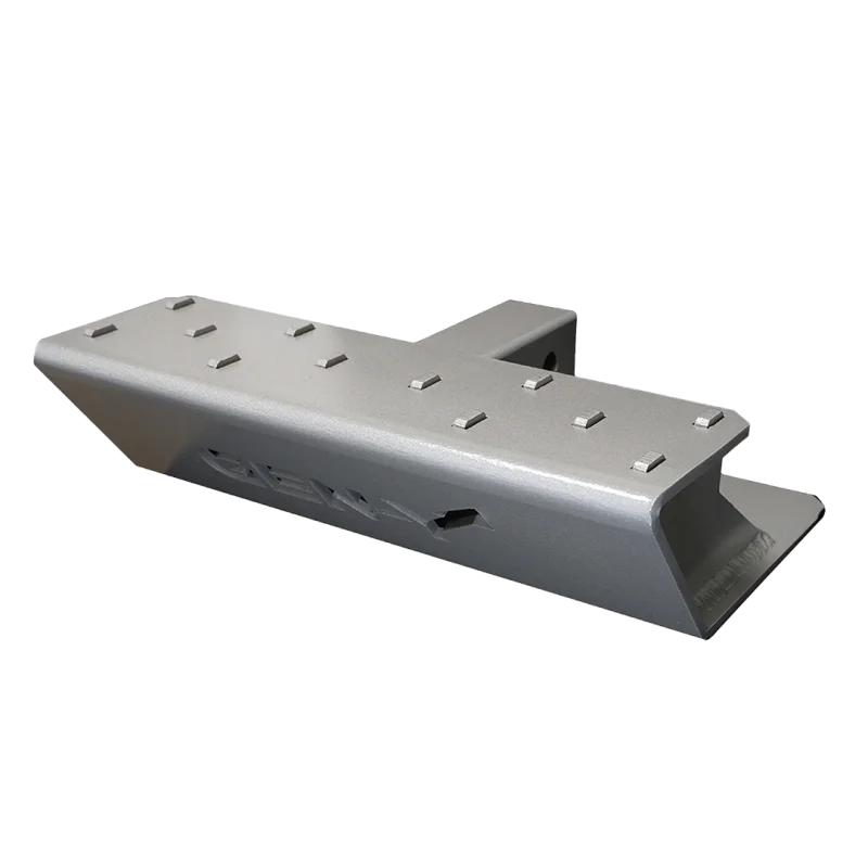 Gen-Y Skid Plate - 2in Shank - Clear Coated Aluminum - Main Product View