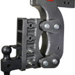 Load image into Gallery viewer, Gen-Y The Boss Torsion-Flex 2.5in Receiver 15in Drop Hitch w/Dual-Ball/Pintle Lock/Stab Kit - Side View