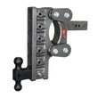 Load image into Gallery viewer, Gen-Y The Boss Torsion-Flex 2.5in Shank 12in Drop 2.4K TW 21K Hitch w/GH-061 Dual-Ball - Side View