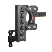 Load image into Gallery viewer, Gen-Y The Boss Torsion-Flex 2.5in Shank 12in Drop 21K Hitch w/GH-061 Dual-Ball/GH-062 Pintle Lock - Side View