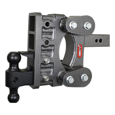Gen-Y The Boss Torsion-Flex 2.5in Shank 6in Drop 3.5K Hitch w/GH-0161 Dual-Ball/Pintle Lock - Main Product View