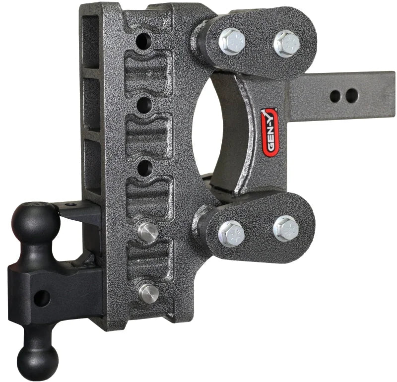 Gen-Y The Boss Torsion-Flex 2.5in Shank 9in Drop 32K Hitch w/GH-0161 Dual-Ball/GH-0162 Pintle Lock - Additional View 5