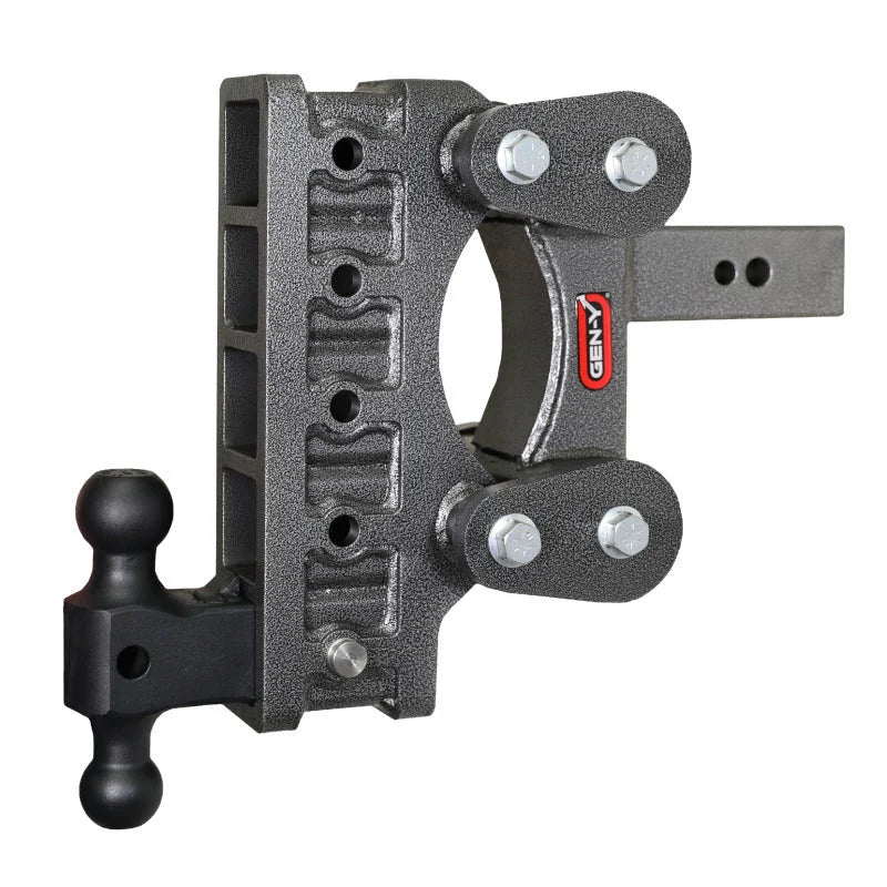 Gen-Y The Boss Torsion-Flex 2.5in Shank 9in Drop 3.5K TW 32K Hitch w/GH-0161 Dual-Ball - Main Product View