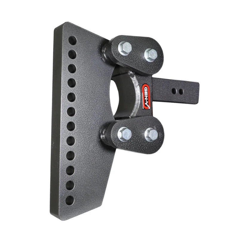 Gen-Y The Boss Torsion-Flex 2.5in Weight Distribution Shank 9.5in Drop 1.7K TW 16K Hitch - Side View