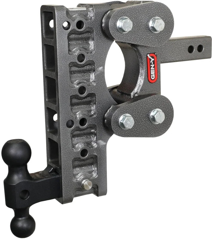 Gen-Y The Boss Torsion-Flex 2in Shank 10in Drop 1.7K TW 16K Hitch w/GH-051 Dual-Ball - Installation View