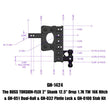 Load image into Gallery viewer, Gen-Y The Boss Torsion-Flex 2in Shank 12.5in Drop 16K Hitch w/GH-051 Dual-Ball/Pintle Lock/Stab Kit - Main Product View