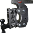 Load image into Gallery viewer, Gen-Y The Boss Torsion-Flex 2in Shank 12.5in Drop 16K Hitch w/GH-051 Dual-Ball/Stabilizer Kit - Side View
