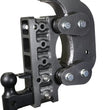 Load image into Gallery viewer, Gen-Y The Boss Torsion-Flex 2in Shank 15in Drop 16K Hitch w/GH-051 Dual-Ball/Pintle Lock/Stab Kit - Side View