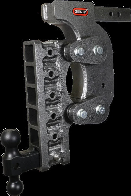 Gen-Y The Boss Torsion-Flex 2in Shank 17.5in Drop 16K Hitch w/GH-051 Dual-Ball/Stabilizer Kit - Main Product View