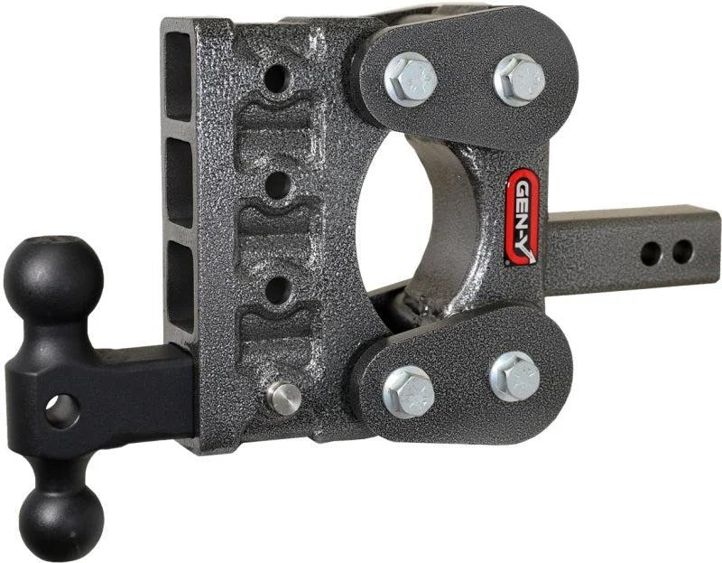 Gen-Y The Boss Torsion-Flex 2in Shank 5in Drop 1.1K TW 10K Hitch w/GH-031 Dual-Ball - Installation View