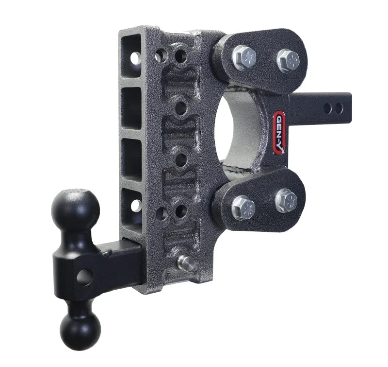 Gen-Y The Boss Torsion-Flex 2in Shank 7.5in Drop 1.1K TW 10K Hitch w/GH-031 Dual-Ball - Additional View 5