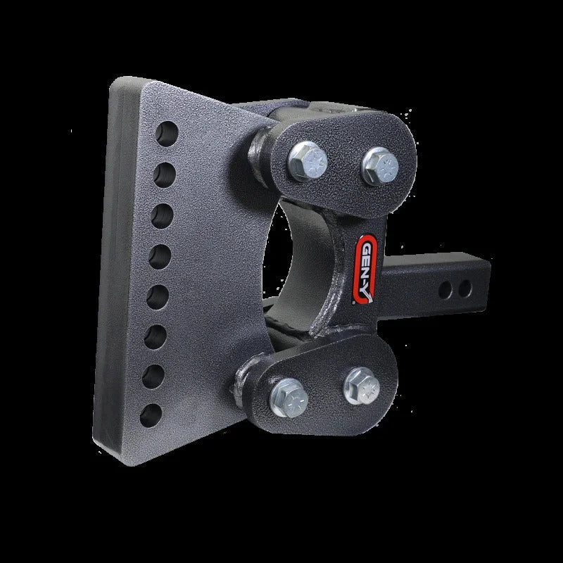 Gen-Y The Boss Torsion-Flex 2in Weight Distribution Shank 6.5in Drop 1.1K TW 10K Hitch - Side View