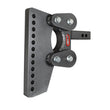 Load image into Gallery viewer, Gen-Y The Boss Torsion-Flex 2in Weight Distribution Shank 9.5in Drop 1.7K TW 16K Hitch - Side View
