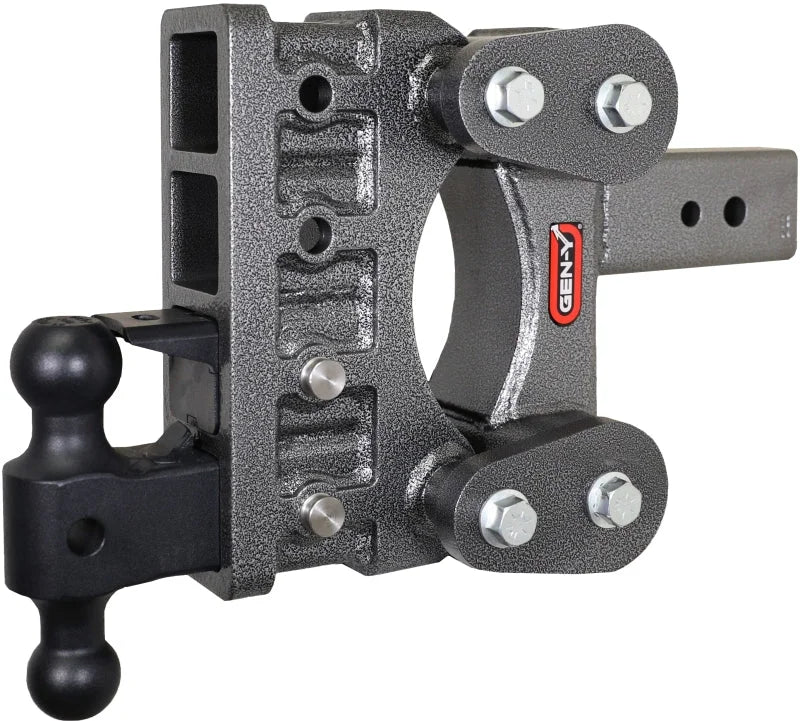 Gen-Y The Boss Torsion-Flex 3in Shank 6in Drop 32K Hitch w/GH-0161 Dual-Ball/GH-0162 Pintle Lock - Additional View 5