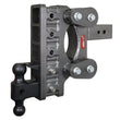Load image into Gallery viewer, Gen-Y The Boss Torsion-Flex 3in Shank 9in Drop 32K Hitch w/GH-0161 Dual-Ball/GH-0162 Pintle Lock - Side View