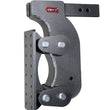 Load image into Gallery viewer, Gen-Y The Boss Torsion-Flex Pintle Plate 2.5in Shank 15in Drop 21K Hitch w/GH-0100 Stabilizer Kit - Side View