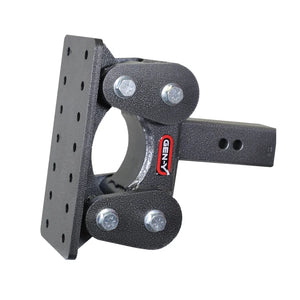 Gen-Y The Boss Torsion-Flex Pintle Plate 2.5in Shank 5.5in Drop 1.7K TW 16K Hitch - Main Product View