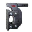 Load image into Gallery viewer, Gen-Y The Boss Torsion-Flex Pintle Plate 2in Shank 12.5in Drop 16K Hitch w/GH-0100 Stabilizer Kit - Side View