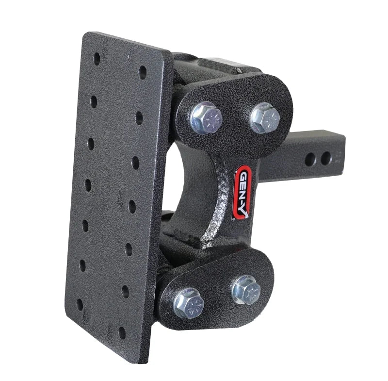 Gen-Y The Boss Torsion-Flex Pintle Plate 2in Shank 5.5in Drop 1.7K TW 16K Hitch - Installation View