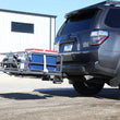 Load image into Gallery viewer, Gen-Y VOYAGER 4.75in 300lb Cargo TW 700lb Towing TW 7K Overall Hitch w/GH-103705 Platinum Ball Mount - Back View