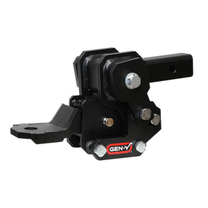 Gen-Y VOYAGER 5.75in 500lb Cargo TW 1000lb Towing TW 7K Overall Hitch w/GH-103705 Platinum BallMount - Main Product View