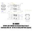 Load image into Gallery viewer, Gen-Y Victory Lane Torsion-Flex Channel Mount Class C Toterhome Hitch (4K-6K TW) - Installation View