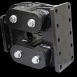 Load image into Gallery viewer, Gen-Y Victory Lane Torsion-Flex Flat Plate Trailer Coupler (1.5K-2.4K TW 21K Towing) - Main Product View
