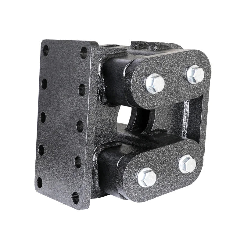 Gen-Y Victory Lane Torsion-Flex Flat Plate Trailer Coupler (2K-3.5K TW 32K Towing) - Side View