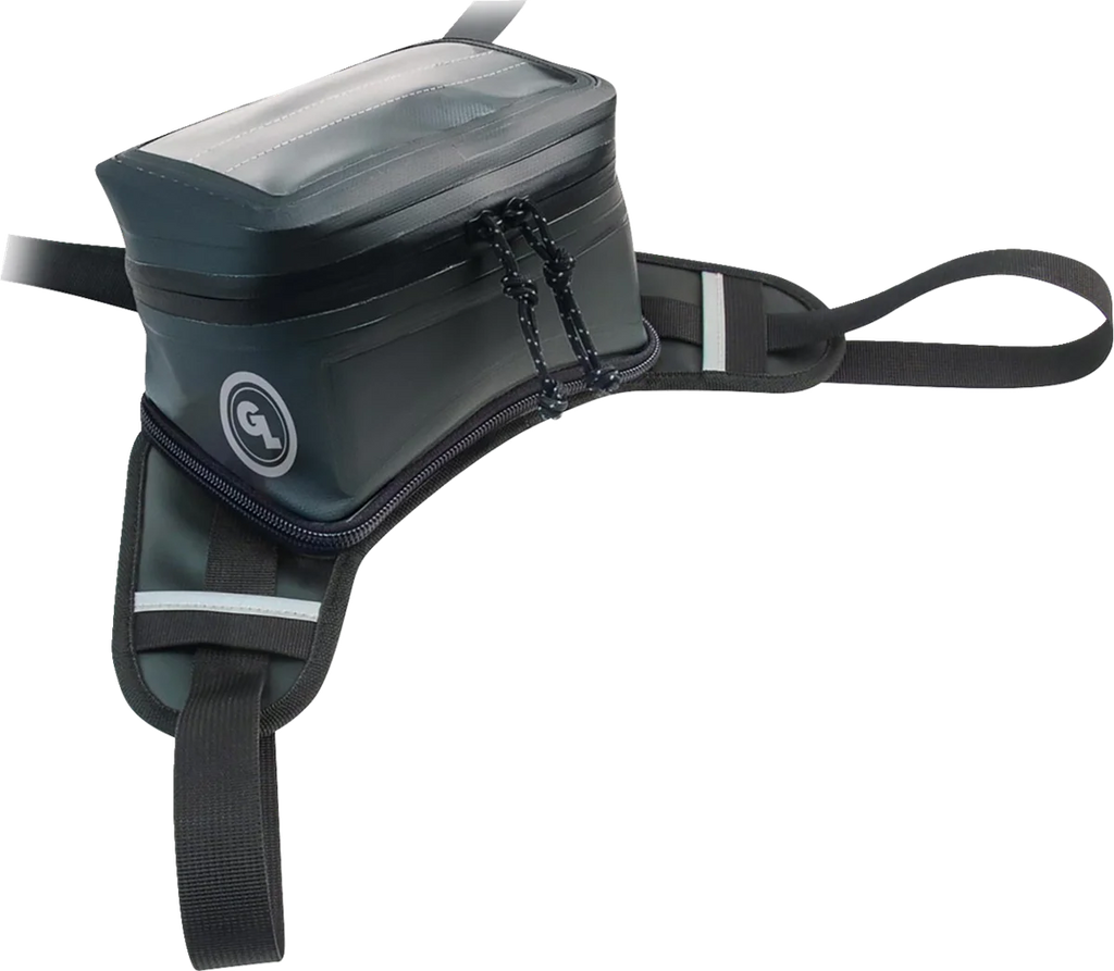 Giant Loop Buckin' Roll Tank Bag™ - Gray BNR20-G - Side View