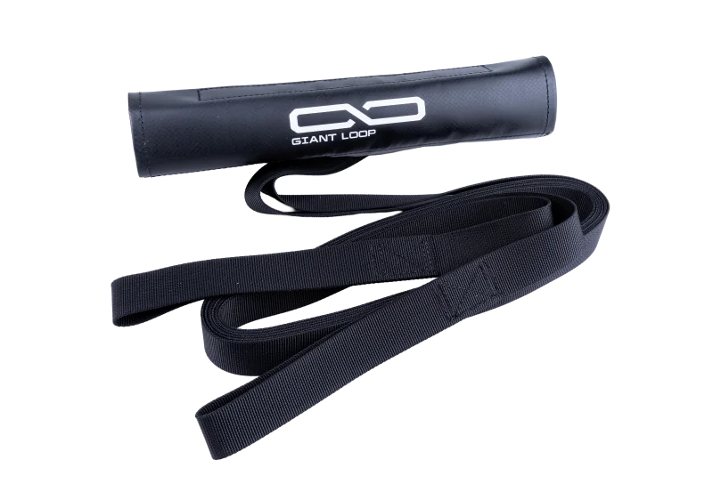 Giant Loop Cordura Ballistic Tow Strap - Black - Side View