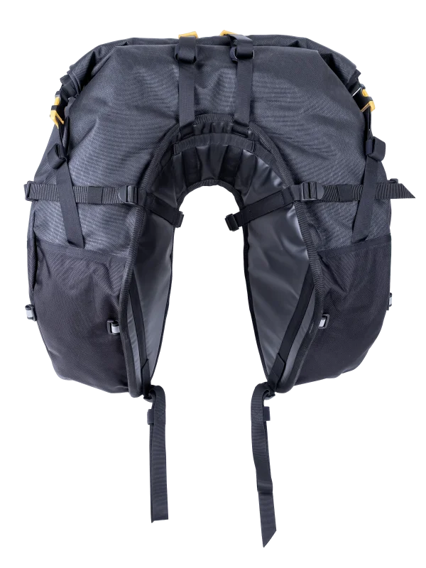 Giant Loop Coyote Saddlebag 39L - Black - Main Product View