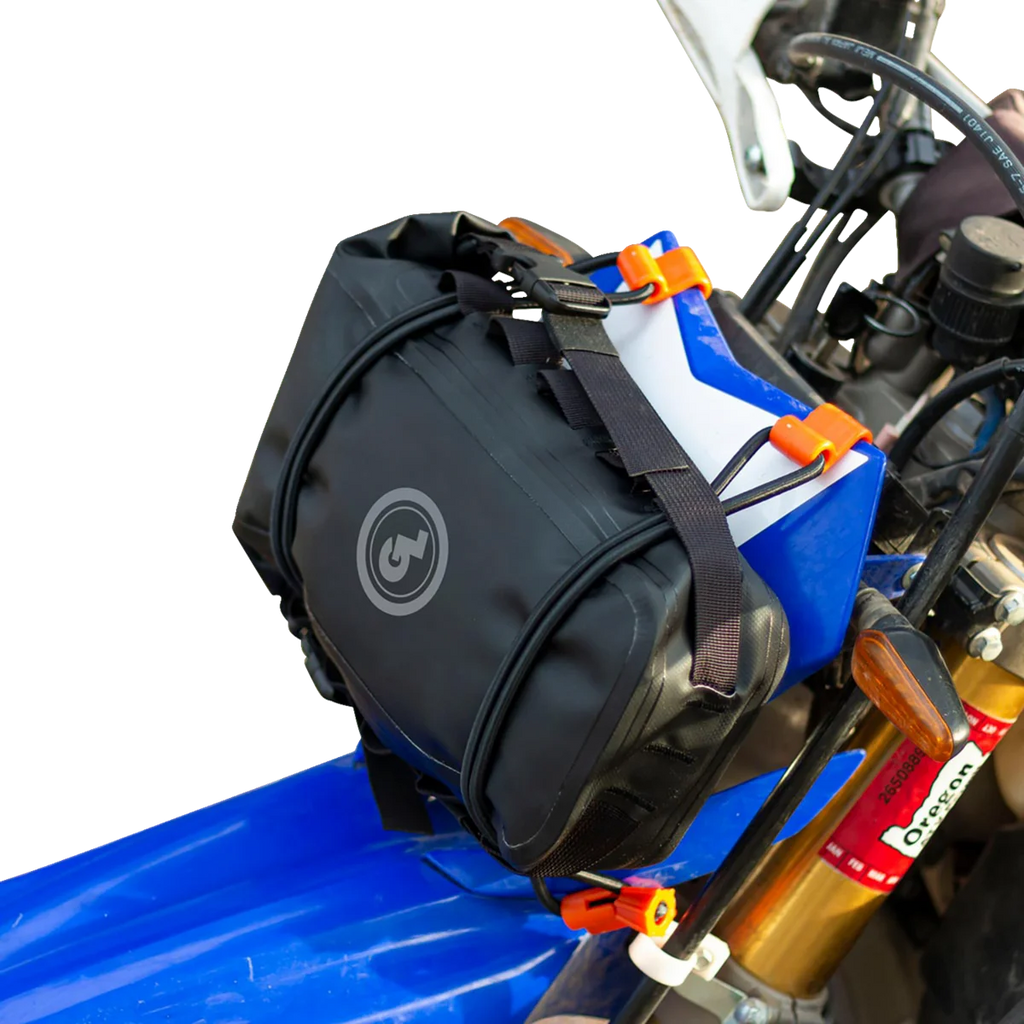 Giant Loop Fender Bag/Number Plate Bag - Black FDBG17 - Side View