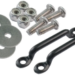 Load image into Gallery viewer, Giant Loop Fender Hooks - Black - Side View