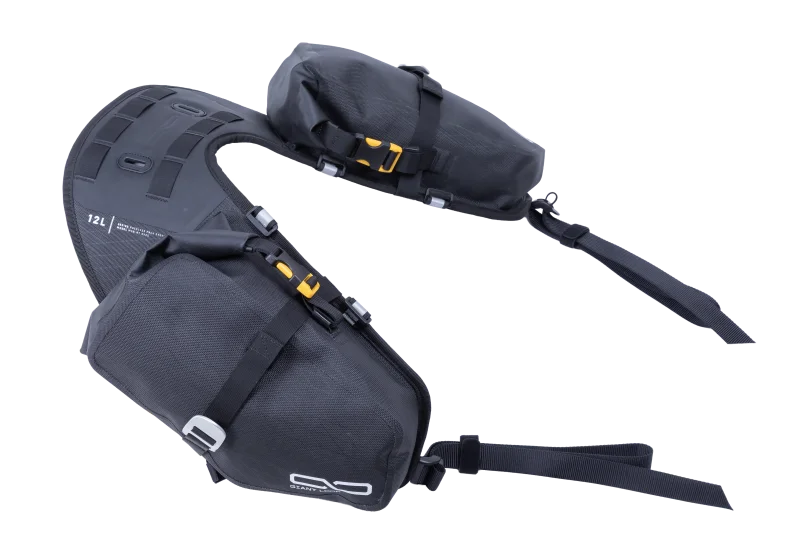 Giant Loop MoJavi Saddlebag 12L - Black - Main Product View
