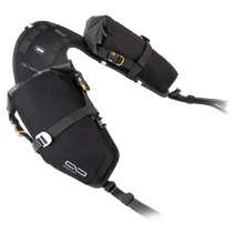 Load image into Gallery viewer, Giant Loop MoJavi Saddlebag 12L - Black - Installation View