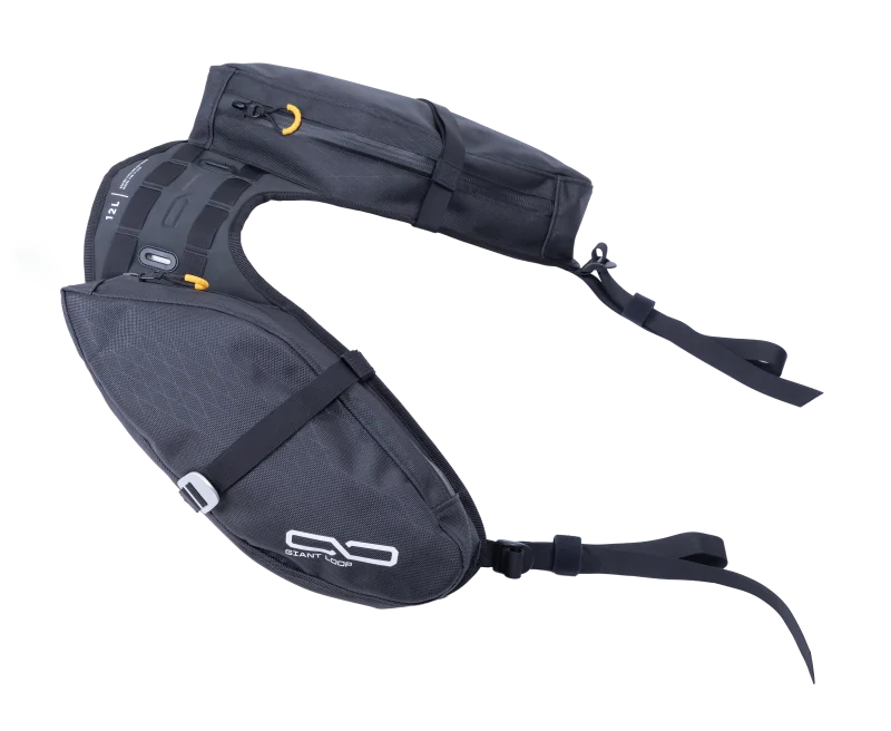 Giant Loop MoJavi Saddlebag Zip - Black - Main Product View