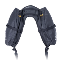 Load image into Gallery viewer, Giant Loop MoJavi Saddlebag Zip - Black - Back View