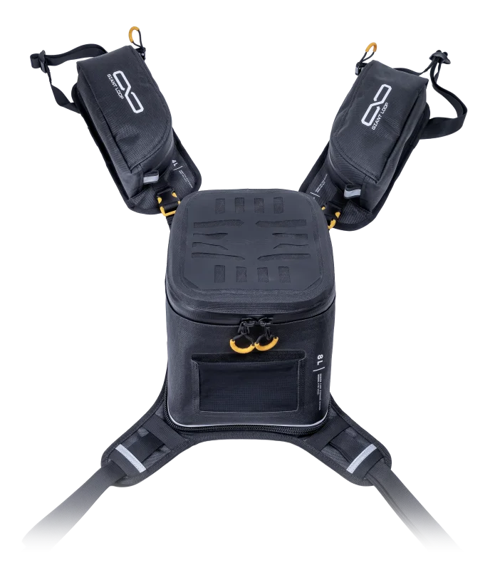 Giant Loop Pannier Pockets 4L - Black - Main Product View