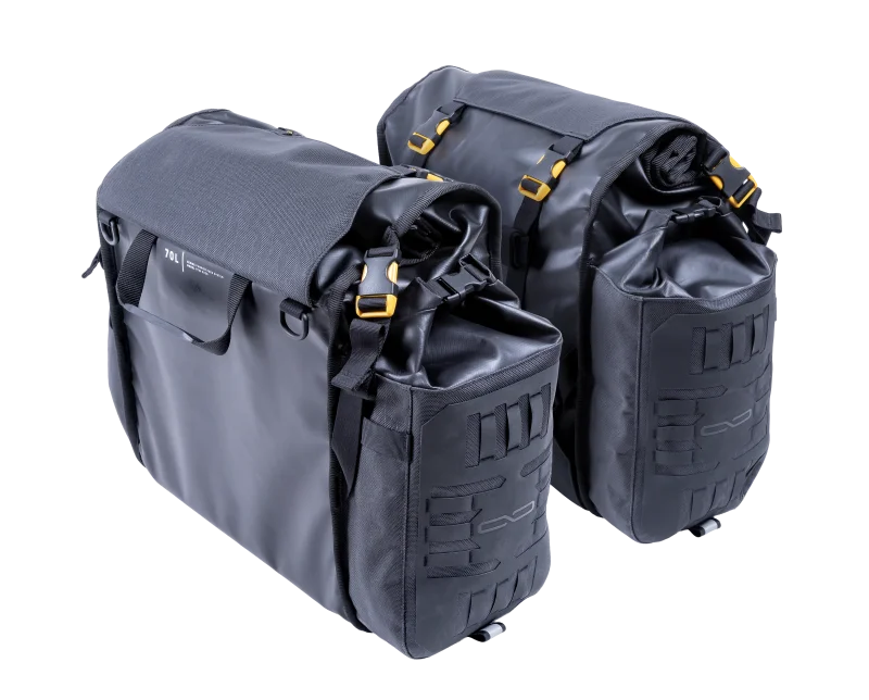 Giant Loop Round the World Panniers 90+L- Black - Main Product View