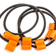 Load image into Gallery viewer, Giant Loop Rubber Boa Straps - Black/Orange