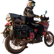 Load image into Gallery viewer, Giant Loop Siskiyou Panniers™ - Black SPN23-B - Back View