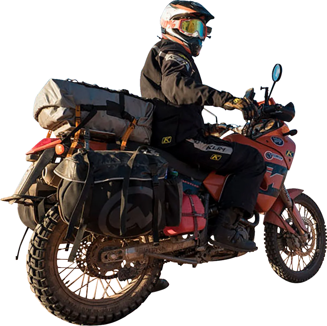 Giant Loop Siskiyou Panniers™ - Black SPN23-B - Back View