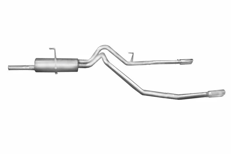 Gibson 03-06 Toyota Tundra SR5 4.7L 2.5in Cat-Back Dual Split Exhaust - Aluminized - Main Product View