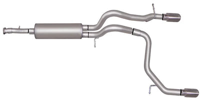 Gibson 07-10 Hummer H3 Base 3.7L 2.5in Cat-Back Dual Split Exhaust - Aluminized - Main Product View