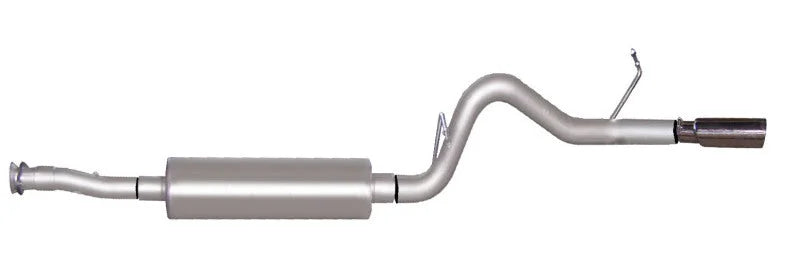 Gibson 07-10 Hummer H3 Base 3.7L 2.5in Cat-Back Single Exhaust - Aluminized - Main Product View