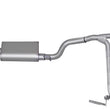 Load image into Gallery viewer, Gibson 07-14 Toyota FJ Cruiser Base 4.0L 2.5in Cat-Back Dual Split Exhaust - Aluminized - Main Product View