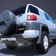 Load image into Gallery viewer, Gibson 07-14 Toyota FJ Cruiser Base 4.0L 2.5in Cat-Back Dual Split Exhaust - Aluminized - Back View