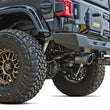 Load image into Gallery viewer, Gibson 07-17 Jeep Wrangler JK X 3.8L 2.5in Patriot Series Axle-Back Dual Split Exhaust - Blk Ceramic - Detail View