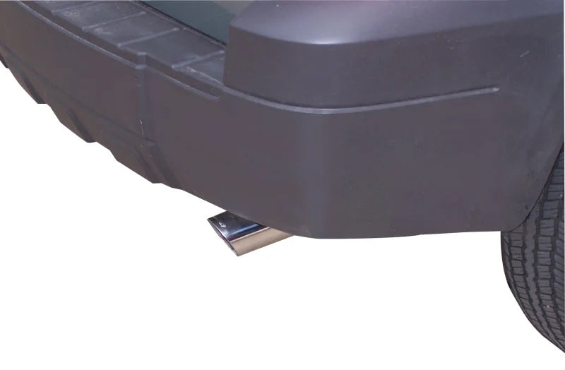 Gibson 10-12 Ford Escape Limited 3.0L 2.25in Cat-Back Single Exhaust - Stainless - Back View