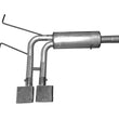 Load image into Gallery viewer, Gibson 10-13 Chevrolet Silverado 1500 LS 4.8L 2.5in Cat-Back Super Truck Exhaust - Stainless - Main Product View